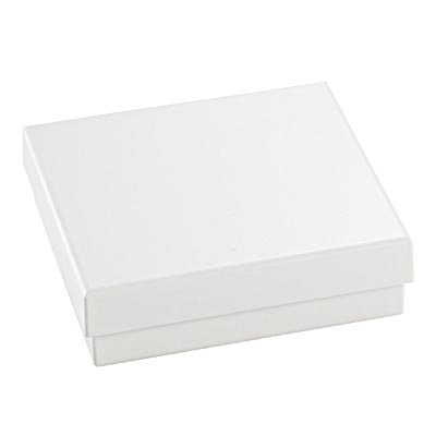 SERIE 1560 EARTH - Bioplastics jewellery box in white