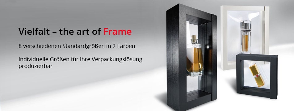 Discover our exclusive FRAME - floating frames - directly from the manufacturer!